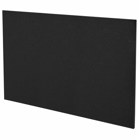 Доска меловая А4 (21×29.7 см) немагнитная без рамки ПВХ ЧЕРНАЯ BRAUBERG 238315