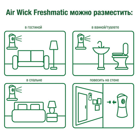 Картридж аэрозольный 250 мл, AIRWICK Life Scents "Райское наслаждение"