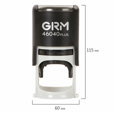 Печать самонаборная круглая GRM R40 plus, 1 круг, касса в комплекте