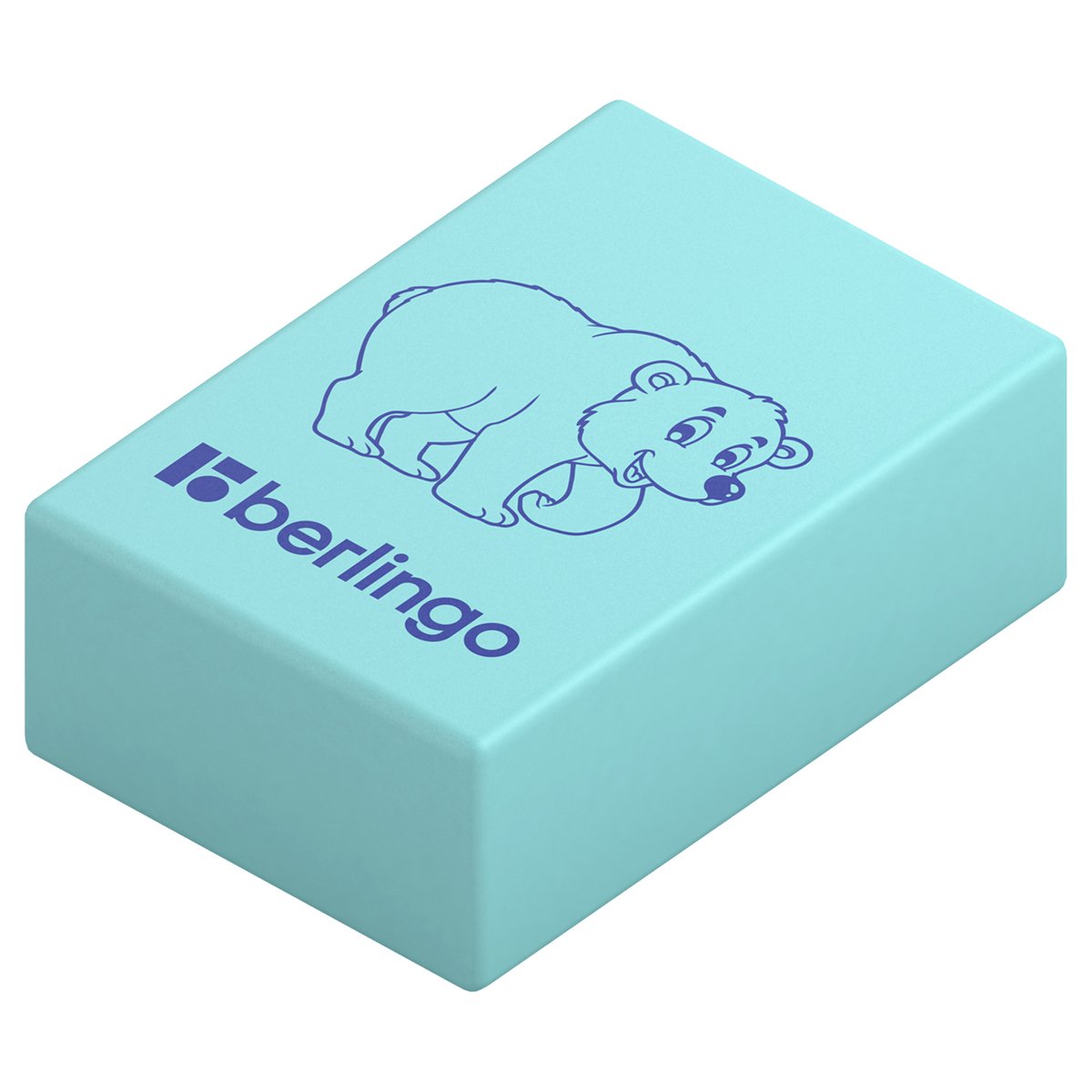 Ластик Berlingo «Animals», прямоугольный, термопластичная резина, 28×18×10мм