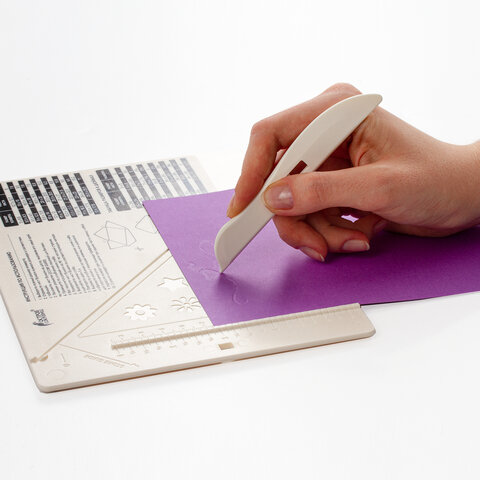 Доска для биговки МАЛАЯ 16×21.5 см и дырокол углаНАБОРОСТРОВ СОКРОВИЩ662780