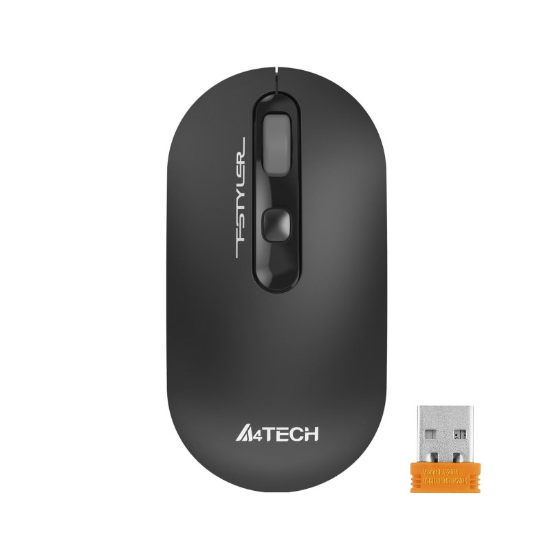 Мышь компьютерная A4Tech Fstyler FG20 серый оптическая (2000dpi) WLS (4but)