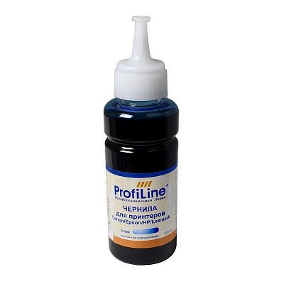 Чернила ProfiLine Premium для Canon/Epson/HP/Lexmark голубые 100 мл