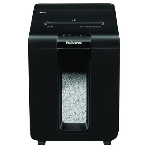 Уничтожитель документов Fellowes AutoMax 100M 4-й уровень секретности объем корзины 23 л