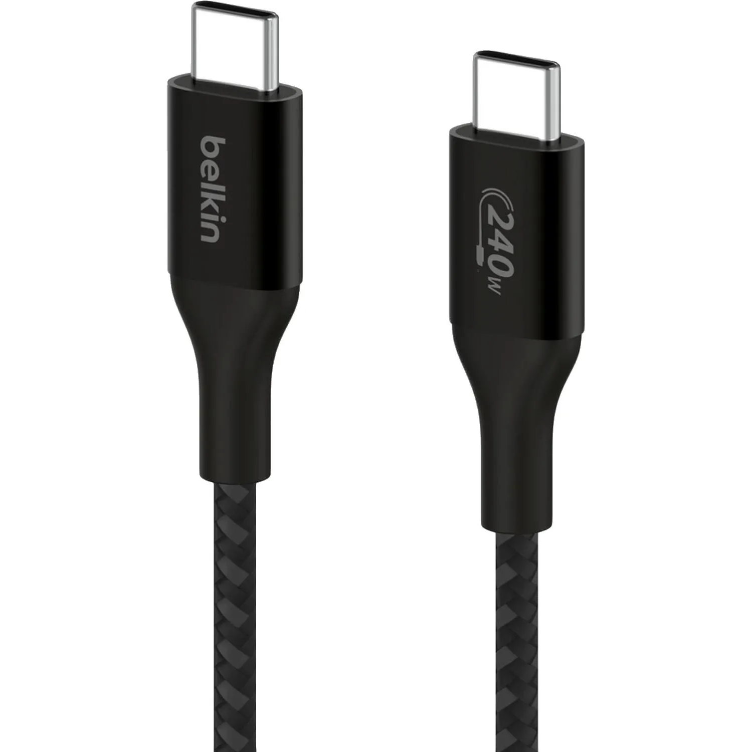 Кабель Belkin Boost Charge USB Type-C - USB Type-C 240 Вт 1 метр (CAB015bt1MBK)