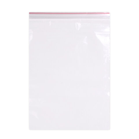 Пакеты ZIP LOCK «зиплок» ПРОЧНЫЕкомплект 100 шт.18×25 смПВД60 мкмBRAUBERG EXTRA608173