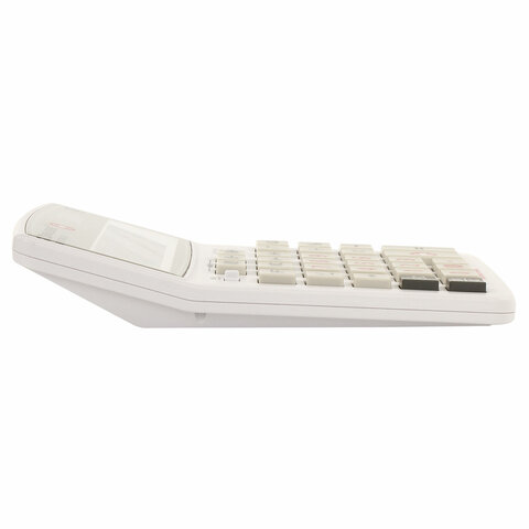 Калькулятор настольный BRAUBERG EXTRA-12-WAB (206×155 мм),12 разрядов, двойное питание, антибактериальное покрытие, БЕЛЫЙ
