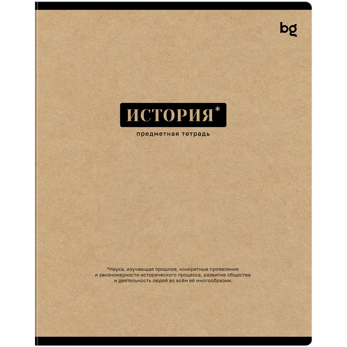 превью Тетрадь предметная 48л. BG «Крафт» - История, матовая ламинация