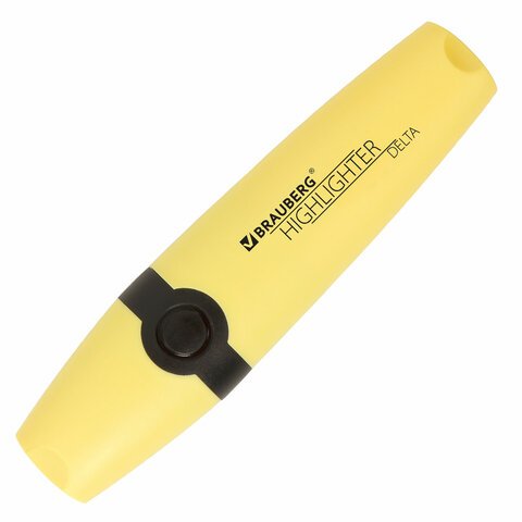 Текстовыделитель BRAUBERG «DELTA PASTEL», ВАНИЛЬ, линия 1-5 мм