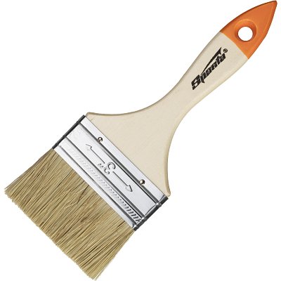 Кисть плоская Slimline 75 мм, натуральная щетина, дерев. ручка//Sparta(824405)