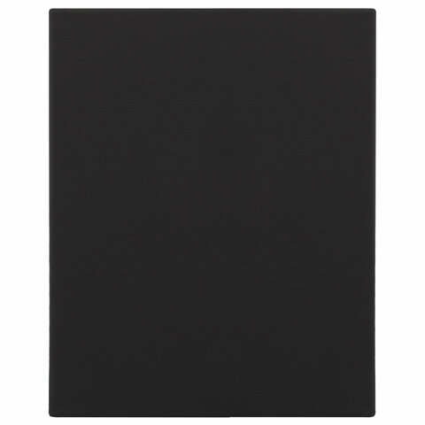 Холст на подрамнике черный BRAUBERG ART CLASSIC, 40×50см, 380 г/м, хлопок, мелкое зерно