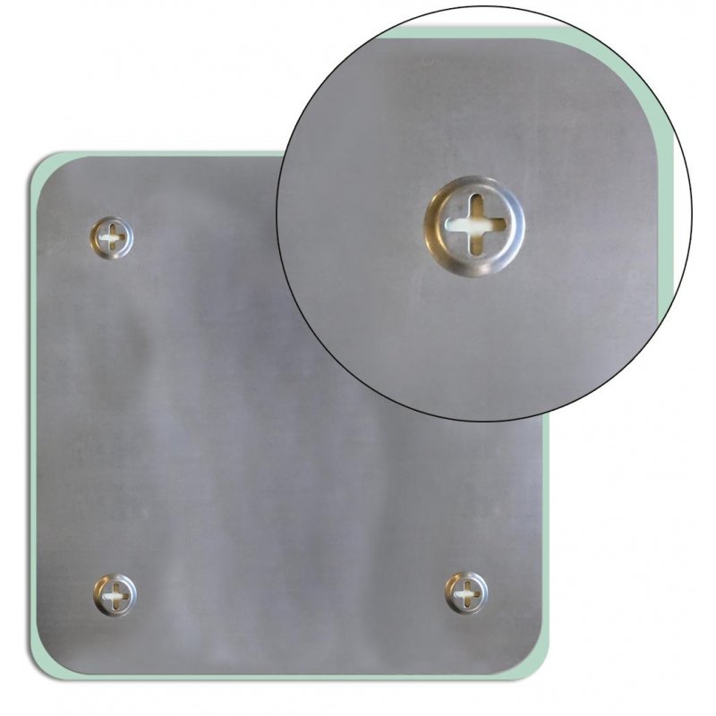 Доска стеклянная магнитно-маркерная Attache белая 450×450 мм маркерное ...