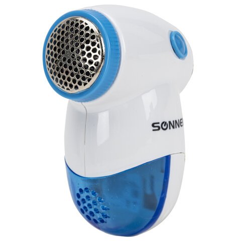превью Машинка для удаления катышков миниклинер SONNEN FS-8809, белый/голубой
