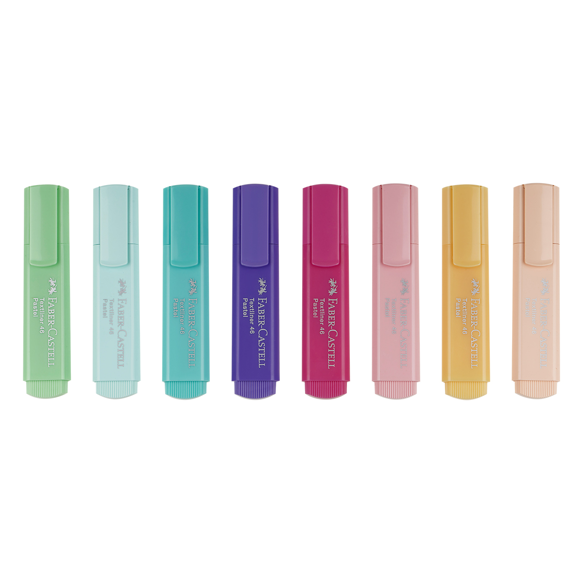 Набор текстовыделителей Faber-Castell «46 Pastel» 08 пастельных цв., 1-5мм