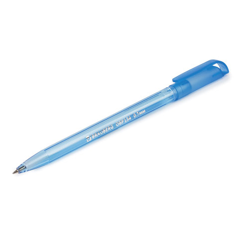 Ручка шариковая масляная BRAUBERG «Olive Pen Tone», СИНЯЯ, корпус тонированный, узел 0.7 мм, линия письма 0.35 мм