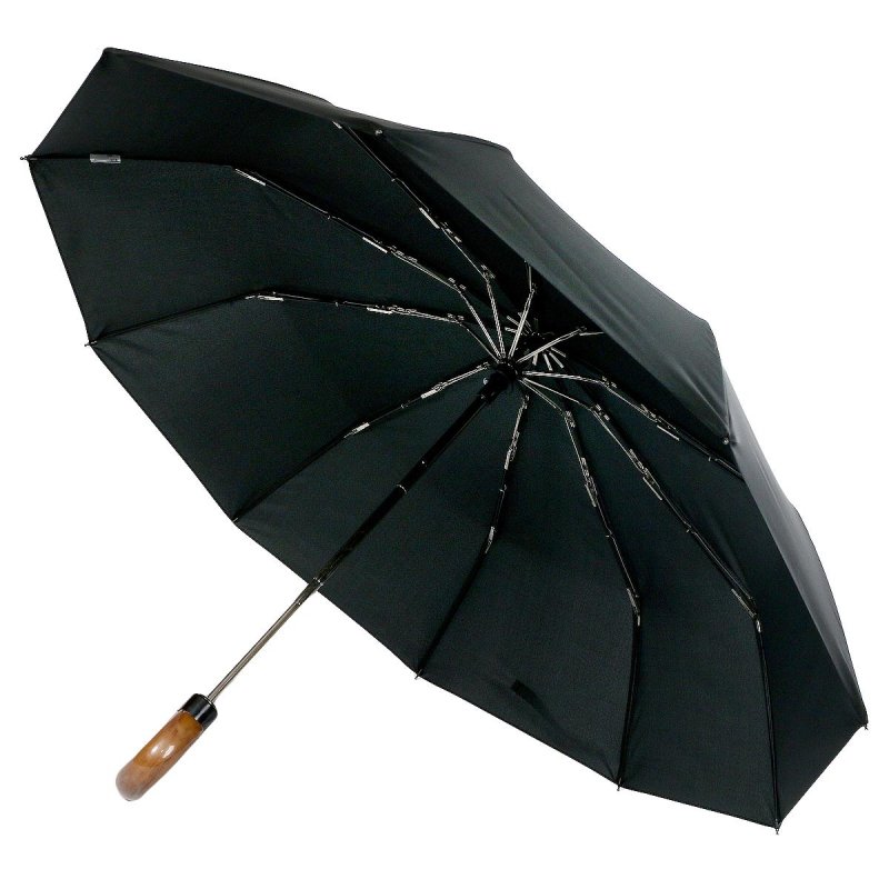 превью Зонт Trust Мужской, 3сл., Полный Автомат, 10/58, П/Э, крюк-дерево,31550