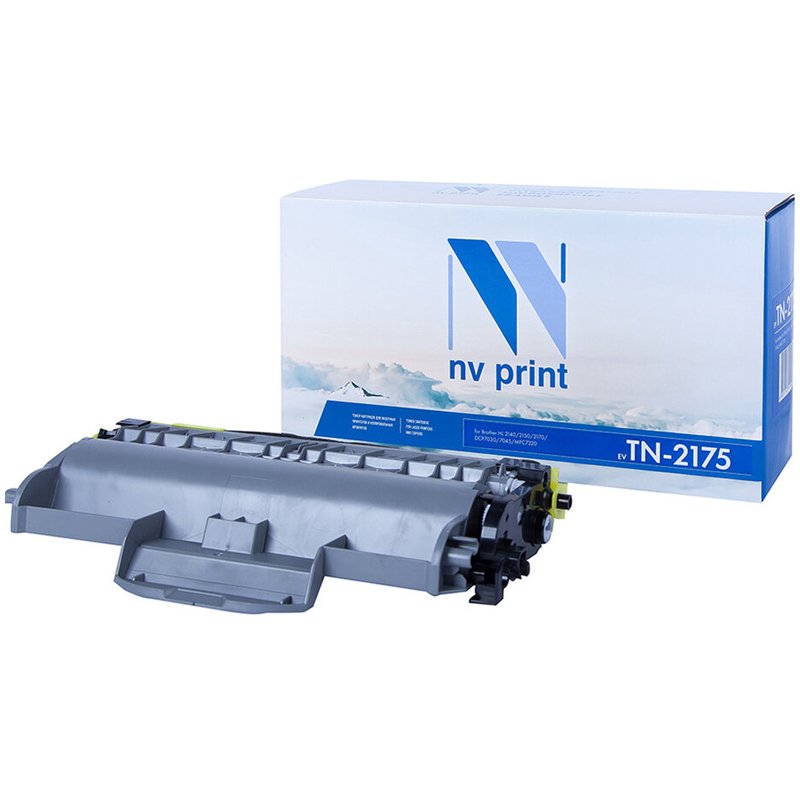 превью Картридж совм. NV Print TN-2175 черный для Brother HL2140/2142/2150/2170/DCP-7030/7032 (2600стр)