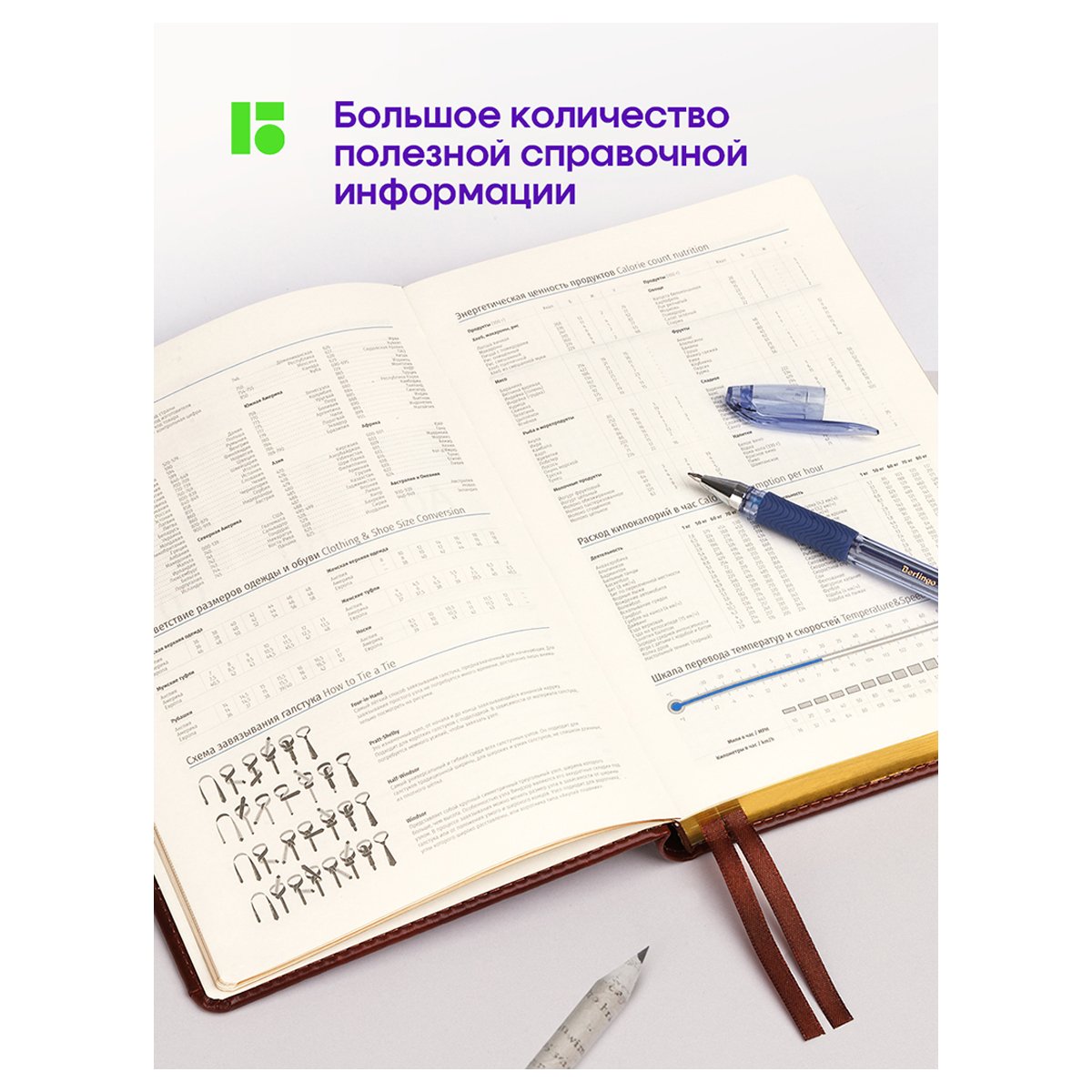 Ежедневник недатир. A5, 160л., кожзам, Berlingo «xGold», зол. срез, коричневый