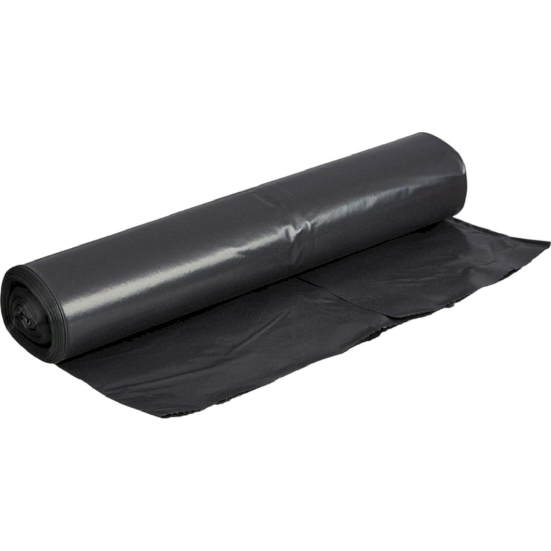 Мешки для мусора ПВД 240л 40мкм 10шт/рул черные 100×120см_КБ