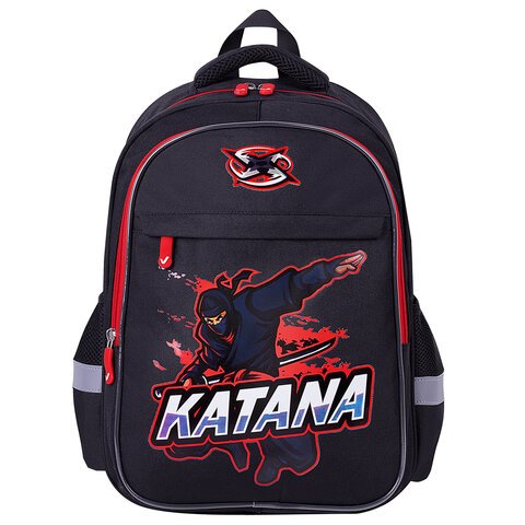 Рюкзак BRAUBERG FAVOUR, 2 отделения, 3 кармана, «Katana», 40×29х15 см