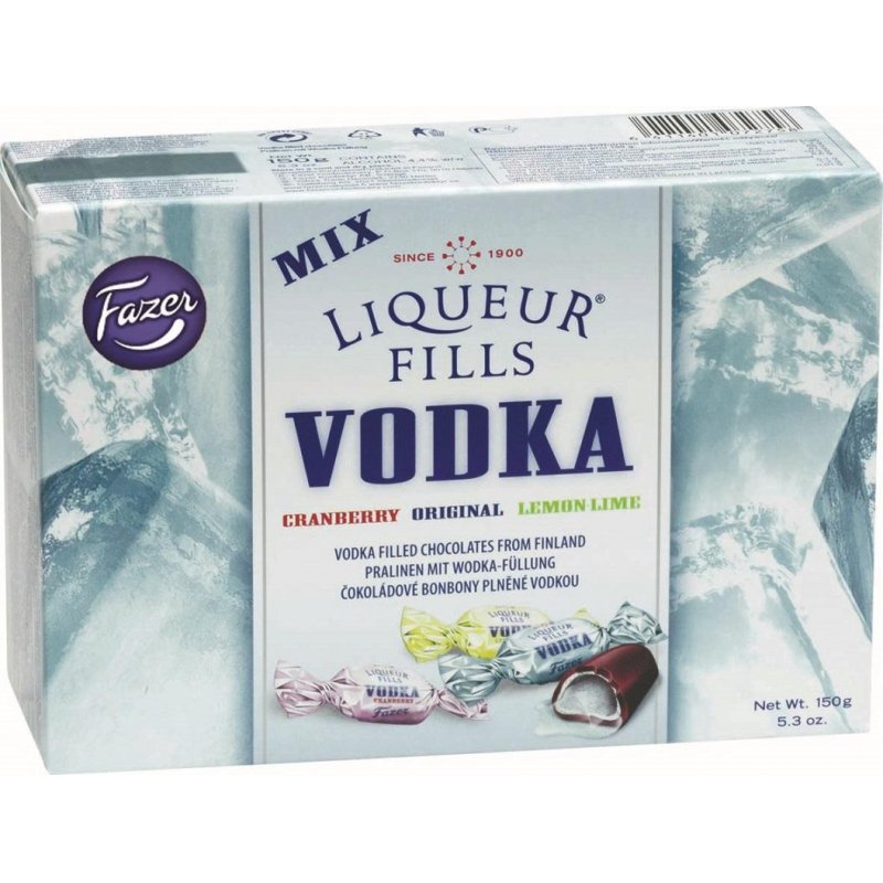 превью Шоколадные конфеты Liqueur Fills Fazer с водкой 150 г