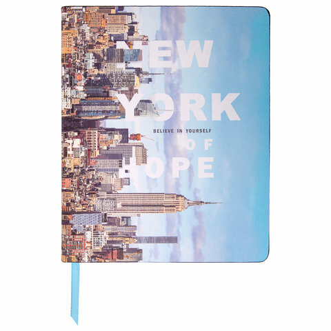 Тетрадь А5 (168×208мм) 80л, кожзам, клетка, бумага 70г/м, фольга, BRAUBERG_Серия_Назва