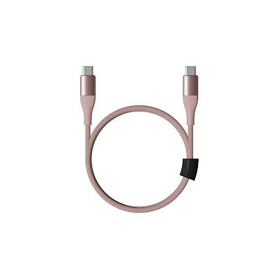 Кабель Type-C - Type-C, 1 м, Xiaomi SOLOVE, розовый, DW3 Pink RUS