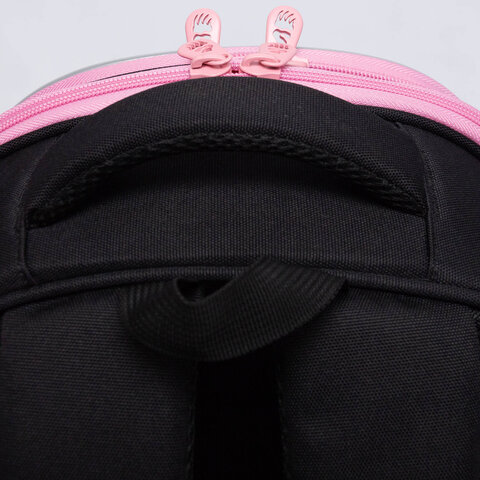 Ранец GRIZZLY анатомическая спинка, c брелоком, для девочек, «YUMMY», 36×28х20 см