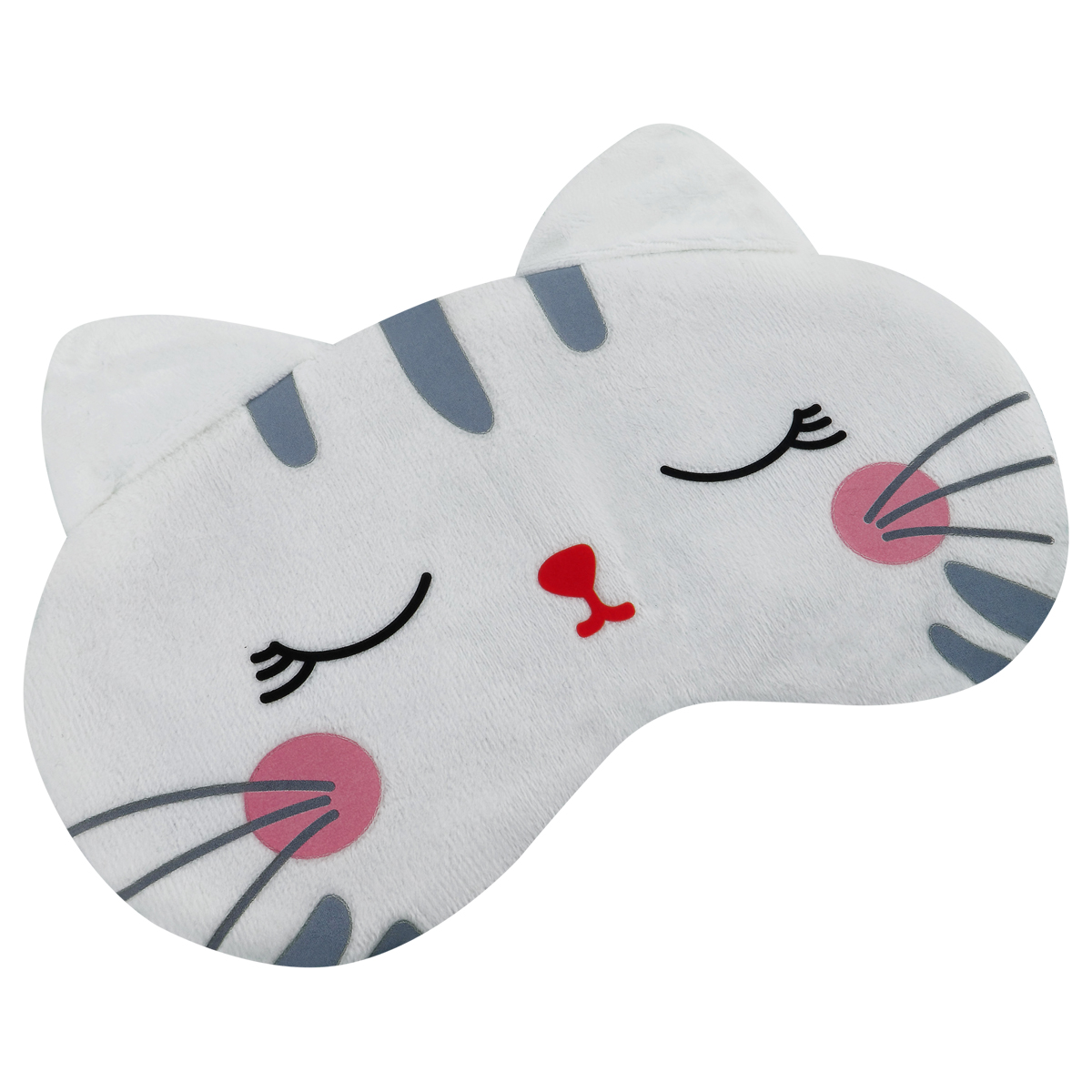 Маска для сна MESHU «White kitten», пакет zip-lock, европодвес