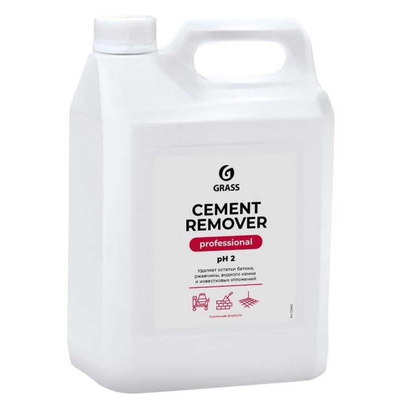 превью Профхим послестрой кисл д/удал цемента Grass/Cement Remover, 5л