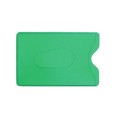Обложка-карман для карт и пропусков ДПС 64×96мм, ПВХ, зеленый