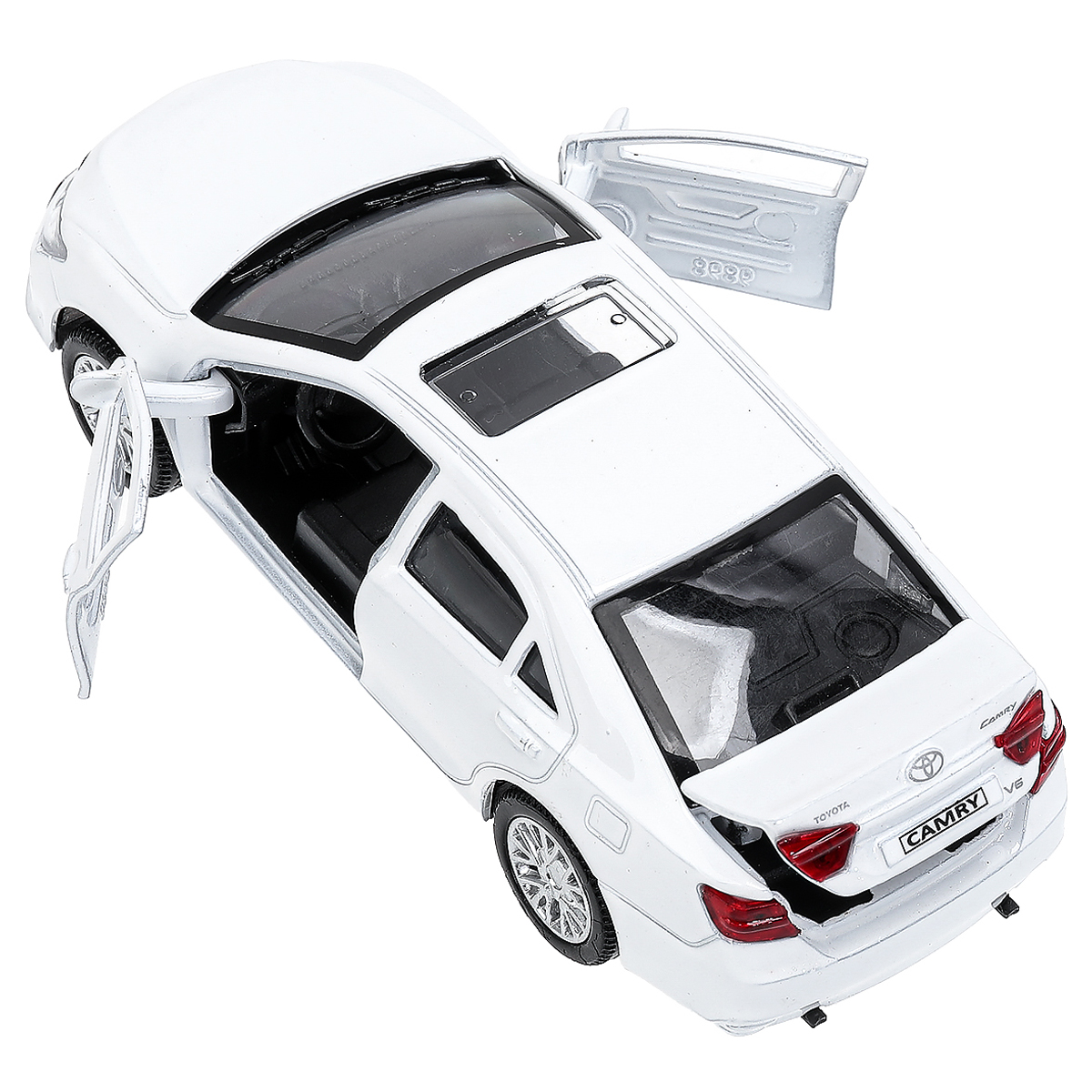 Машина игрушечная Технопарк «Toyota Camry», TOYOTA, металл., 12см, белый, инерционная, с подвижными элементами