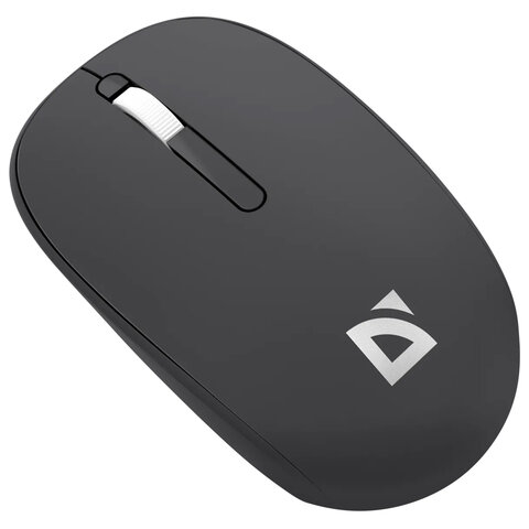 Мышь беспроводная DEFENDER Smart MM-396, 1600 dpi, 2 кнопки + 1 колесо-кнопка, оптическая, черная