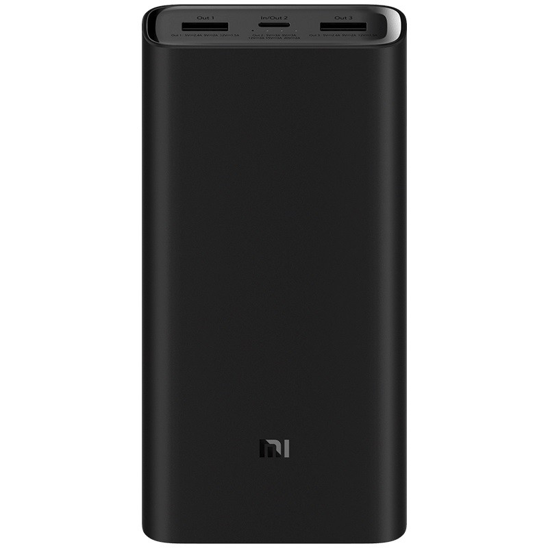 превью Внешний аккумулятор Xiaomi Power 3 Pro 20000 мАч (PLM07ZM)