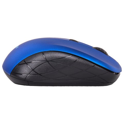 Мышь беспроводная SONNEN V-111, USB, 800/1200/1600 dpi, 4 кнопки, оптическая, синяя