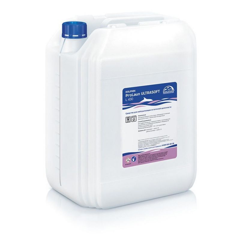 Профхим д/стирки кондиционер д/белья Dolphin/ProLaun Ultra Soft,20л