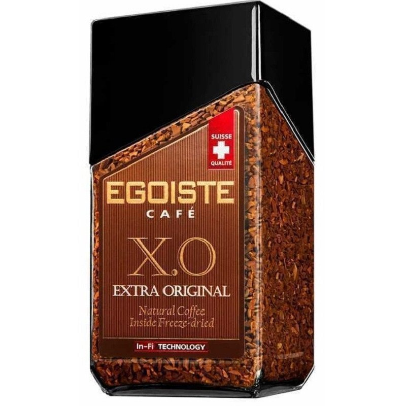 превью Кофе растворимый Egoiste Extra Original 100 г (стекло)
