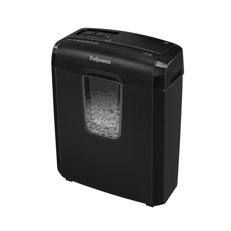 Уничтожитель документов Fellowes Powershred 6C, 4-й уровень секретности объем корзины 11 л