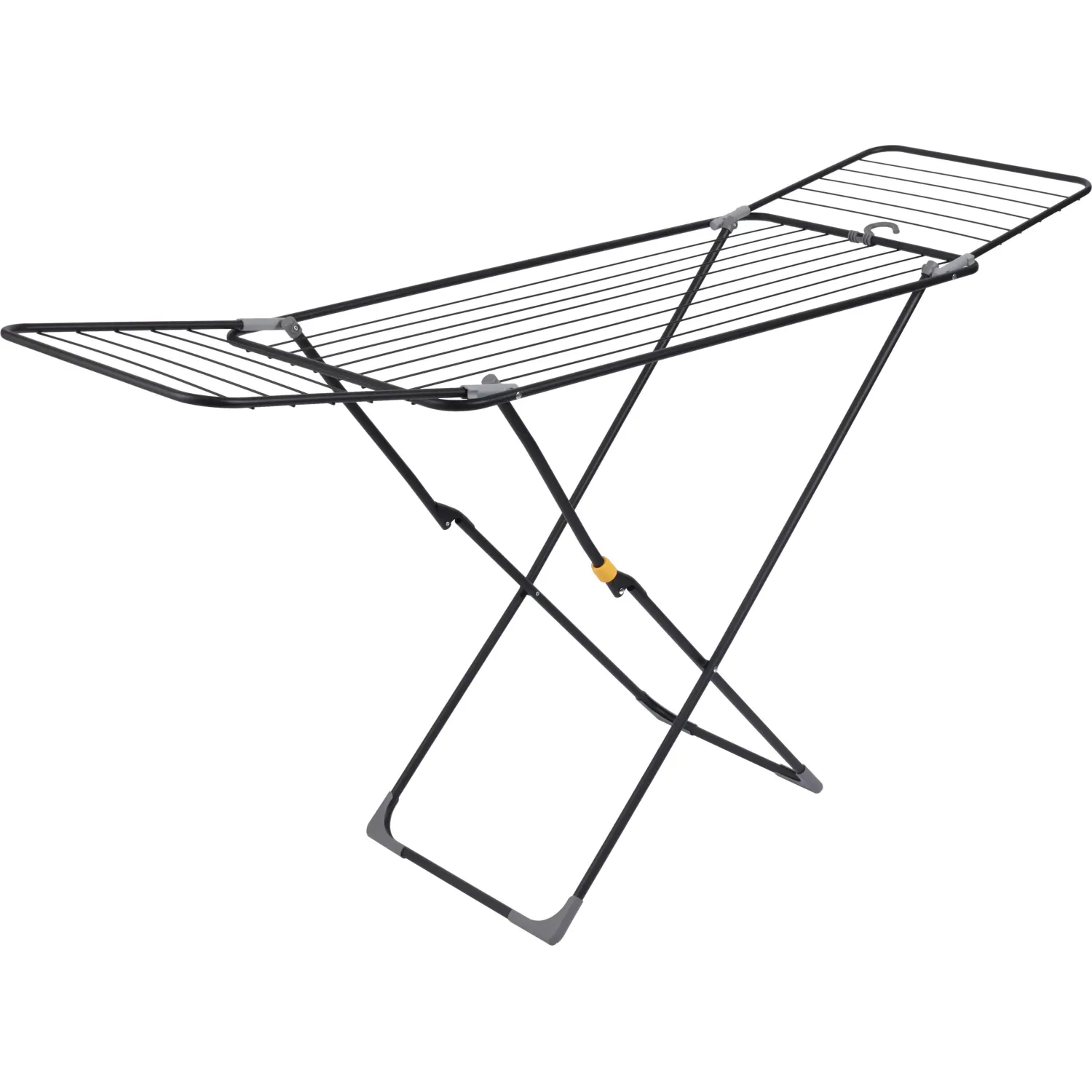 Сушилка для белья напольная складная Zalger Neo (175x51x98 см) чёрная