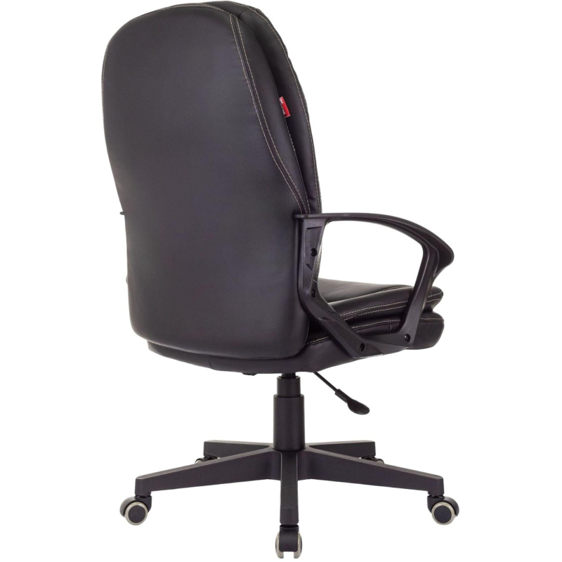 Кресло VB_EChair 668LT PU черный эко. кожа крестов. пластик