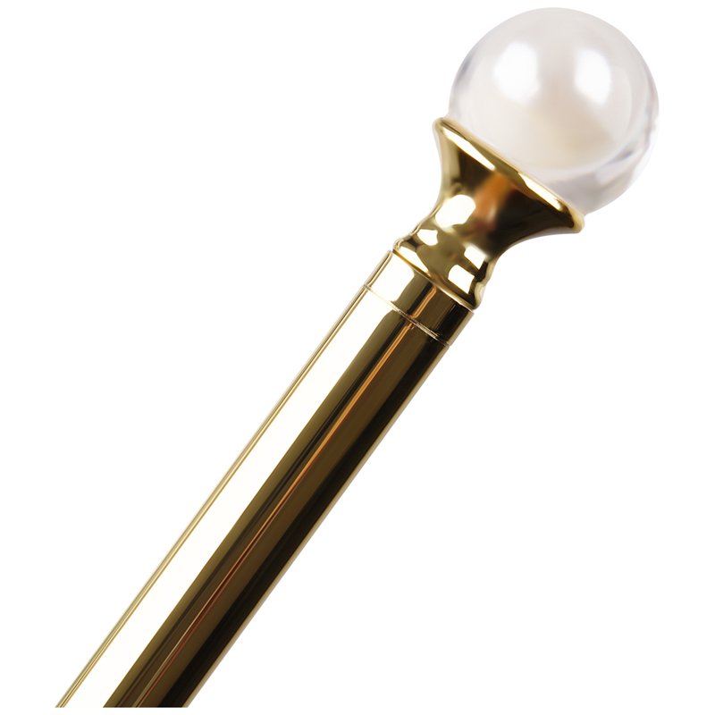 Ручка шариковая автоматическая MESHU «White pearl» синяя, 1.0мм