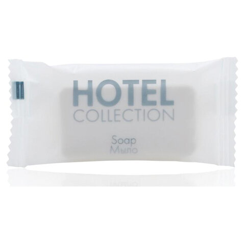 превью Мыло одноразовое 13 г, КОМПЛЕКТ 500 шт., HOTEL COLLECTION, саше, флоупак