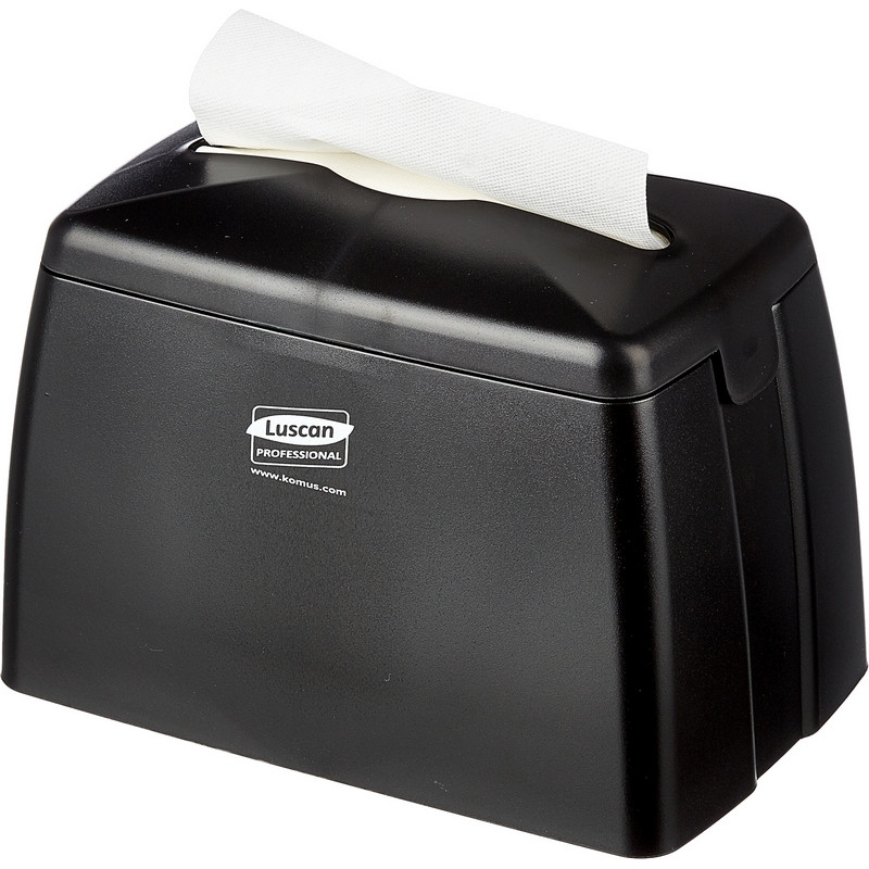 Диспенсер для салфеток Luscan Professional Maxi N4 черный (артикул производителя 1331B)