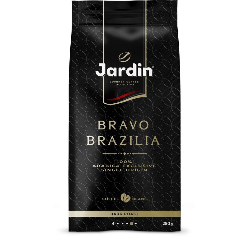 превью Кофе молотый Jardin Bravo Brazilia 250 г (вакуумная упаковка)