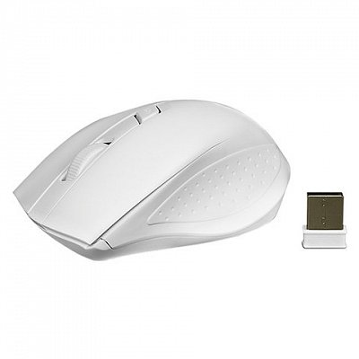 Мышь беспроводная SVEN RX-325, 3 кнопки + 1 колесо-кнопка, оптическая, белая