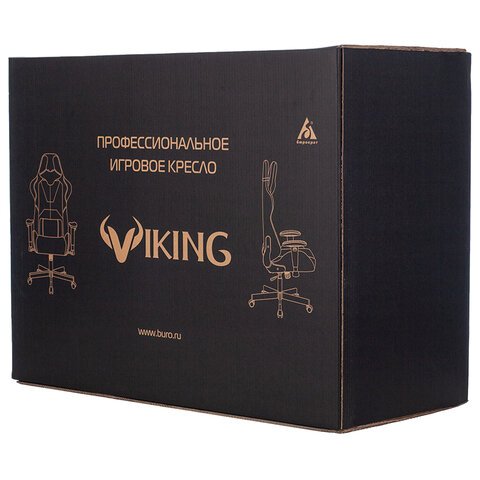 Кресло компьютерное Zombie VIKING KNIGHT, 2 подушки, ткань, черное