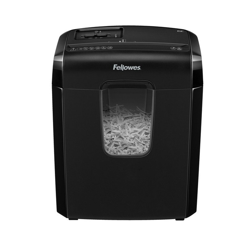 Уничтожитель документов Fellowes Powershred 6C, 4-й уровень секретности объем корзины 11 л