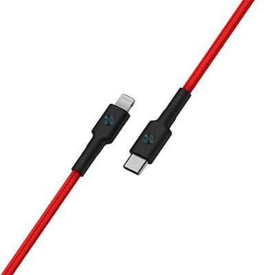 Кабель Xiaomi ZMI USB Type-C - Lightning 1 метр (AL873K Red)