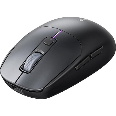 Мышь компьютерная UGREEN MU103 (90539), беспров, игр, USB Wired&2.4, черный