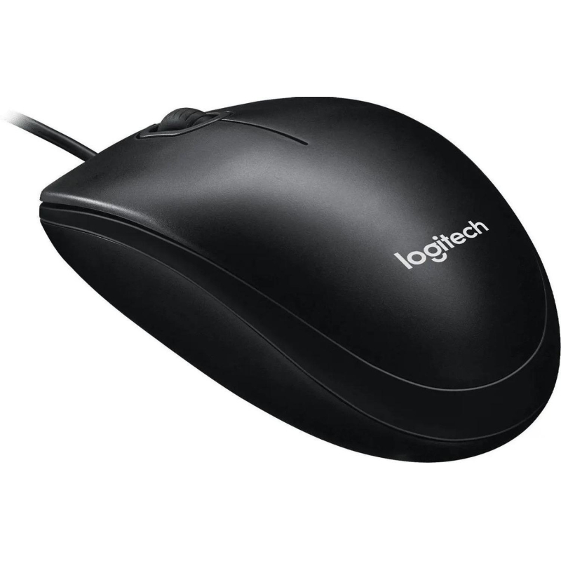 Мышь компьютерная Logitech Mouse M100, Black, USB, 1000dpi, (910-006652)